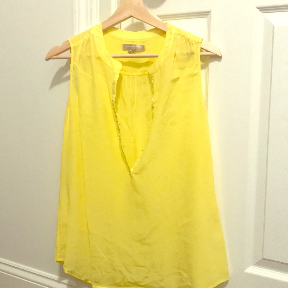 Banana Republic silk top